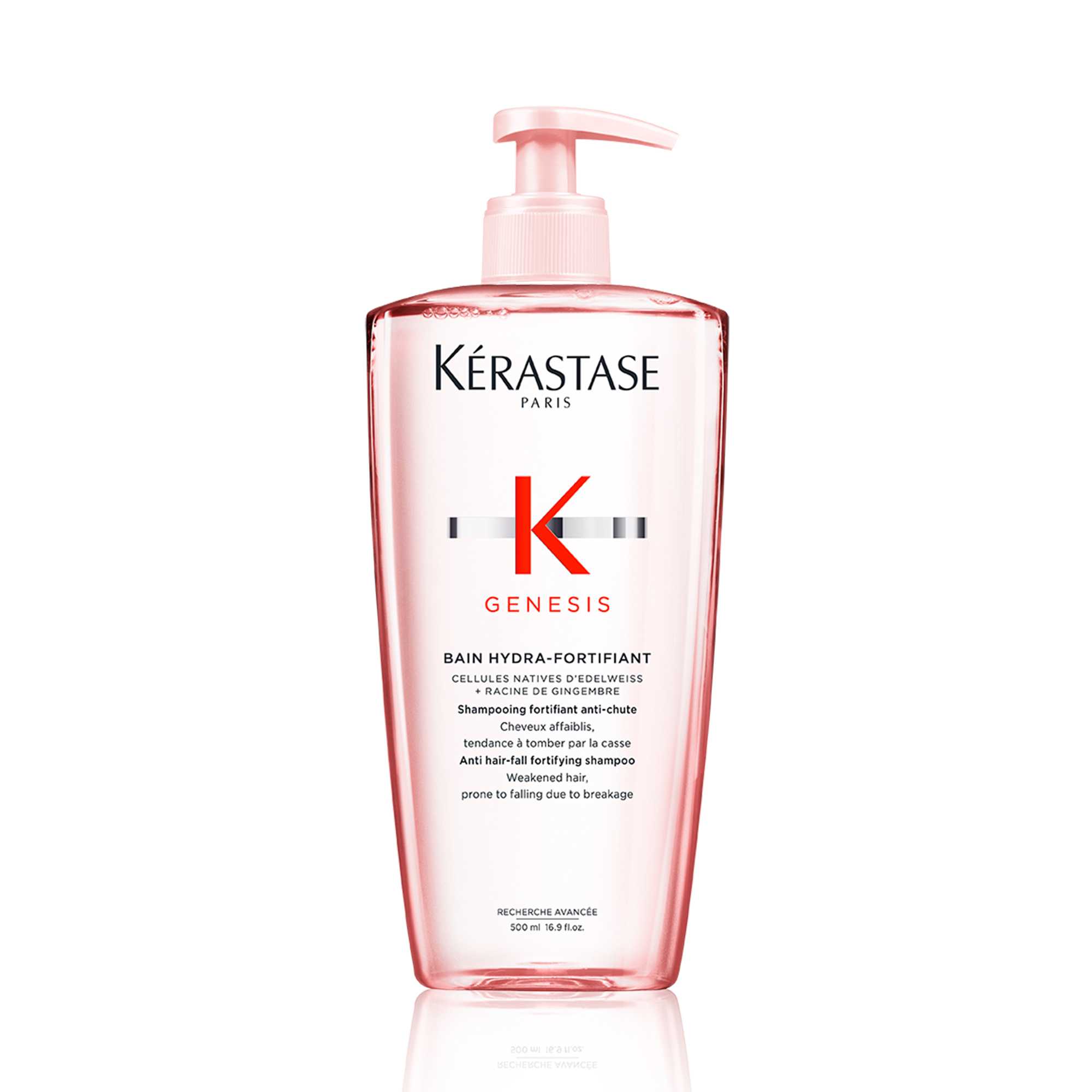 Kérastase Genesis Hydra-Fortifiant Shampoo 500ml - www.Hudonline.no 