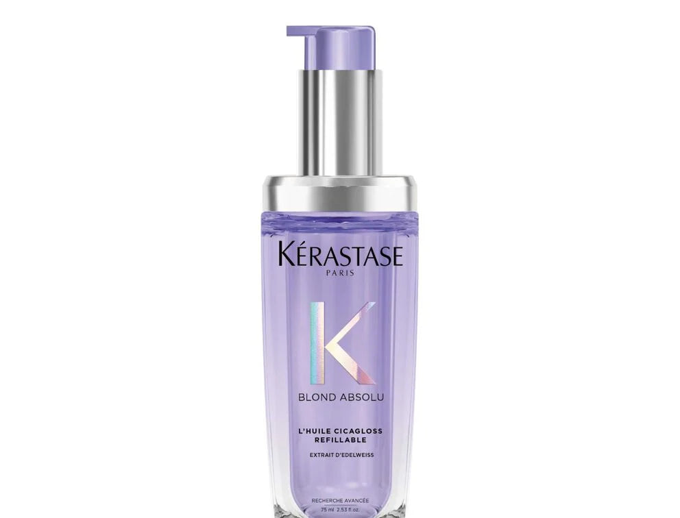 Kerastasé BLOND ABSOLU L´HUILE CICAGLOSS REFILLABLE HAIR OIL 75ML - www.Hudonline.no 