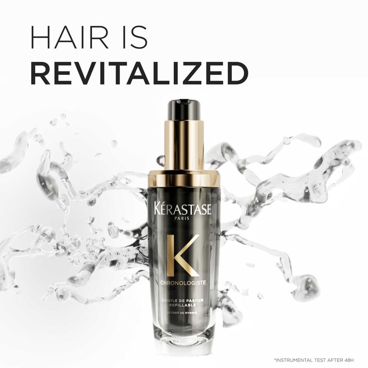 Kerastasé CHRONOLOGISTE L'HUILE DE PARFUM REFILLABLE HAIR OIL 75ML - www.Hudonline.no 