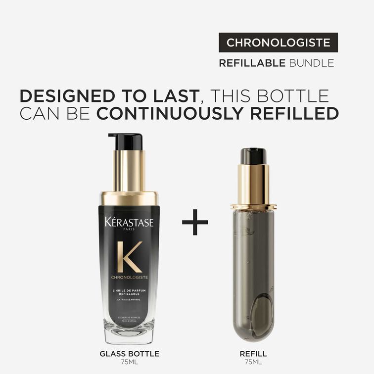 Kerastasé CHRONOLOGISTE L'HUILE DE PARFUM REFILLABLE HAIR OIL 75ML - www.Hudonline.no 