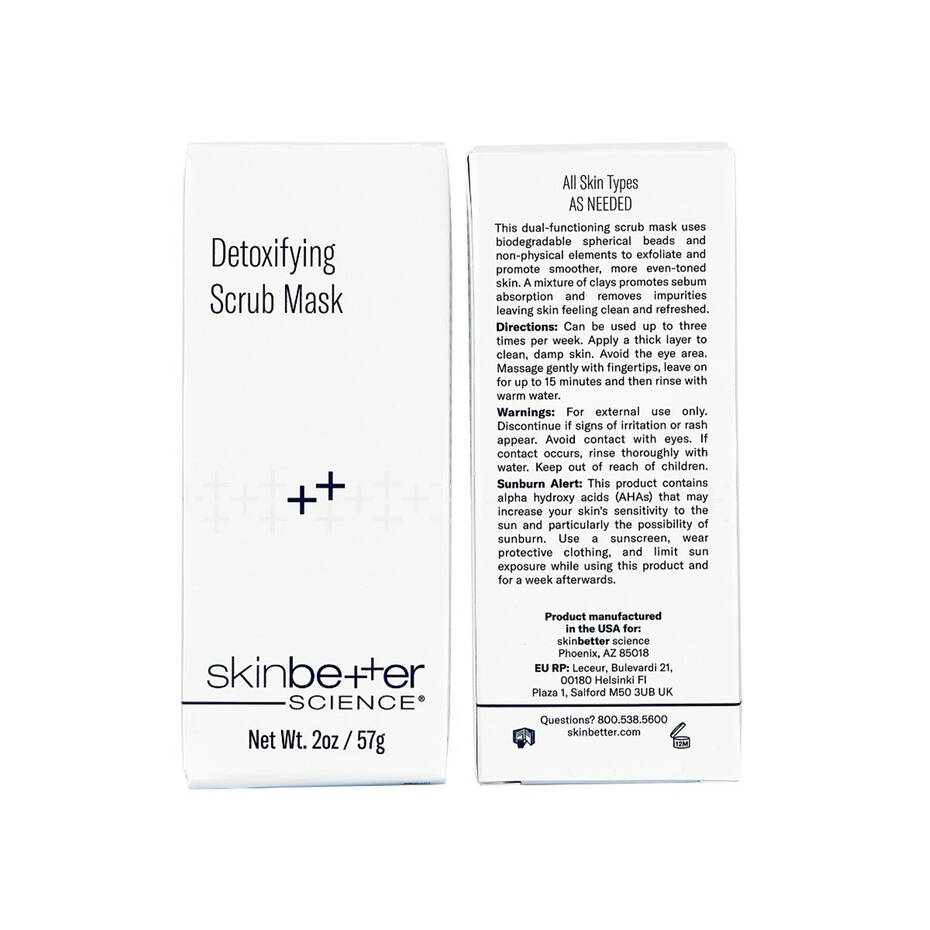 Skinbetter Science Detoxifying Scrub Mask 60ml - www.Hudonline.no 