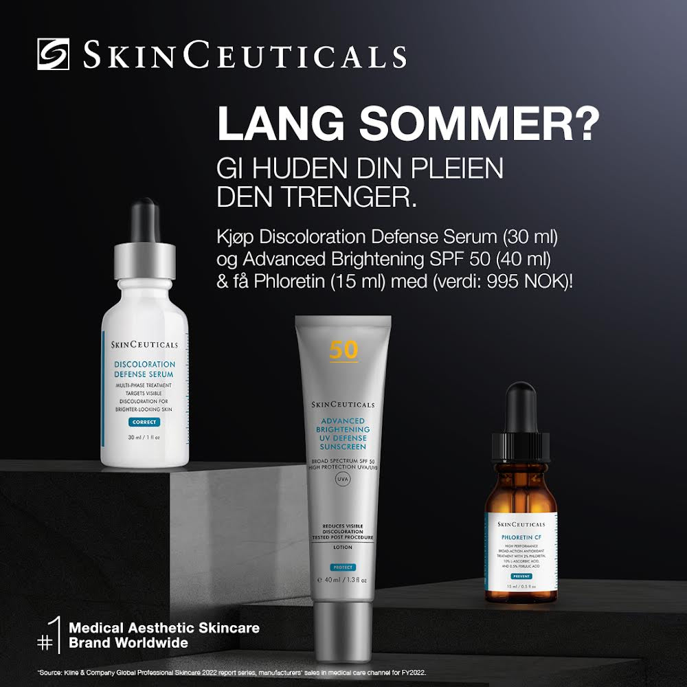 Skinceuticals Kampanje Discoloration Defense - www.Hudonline.no 