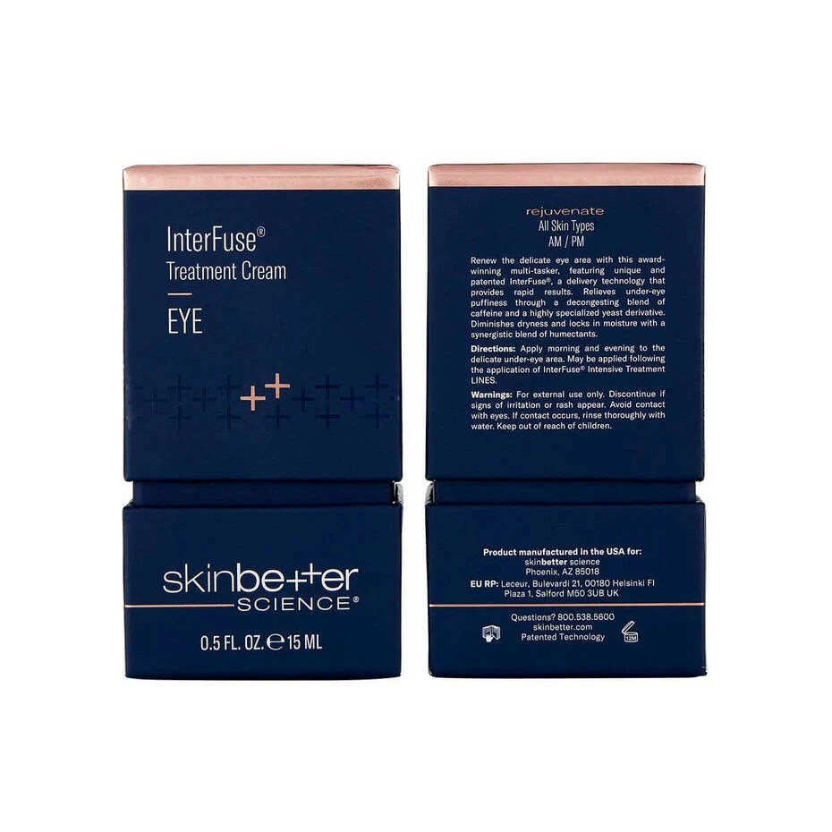 Skinbetter Science Interfuse Treatment Cream Eye 15ml - www.Hudonline.no 