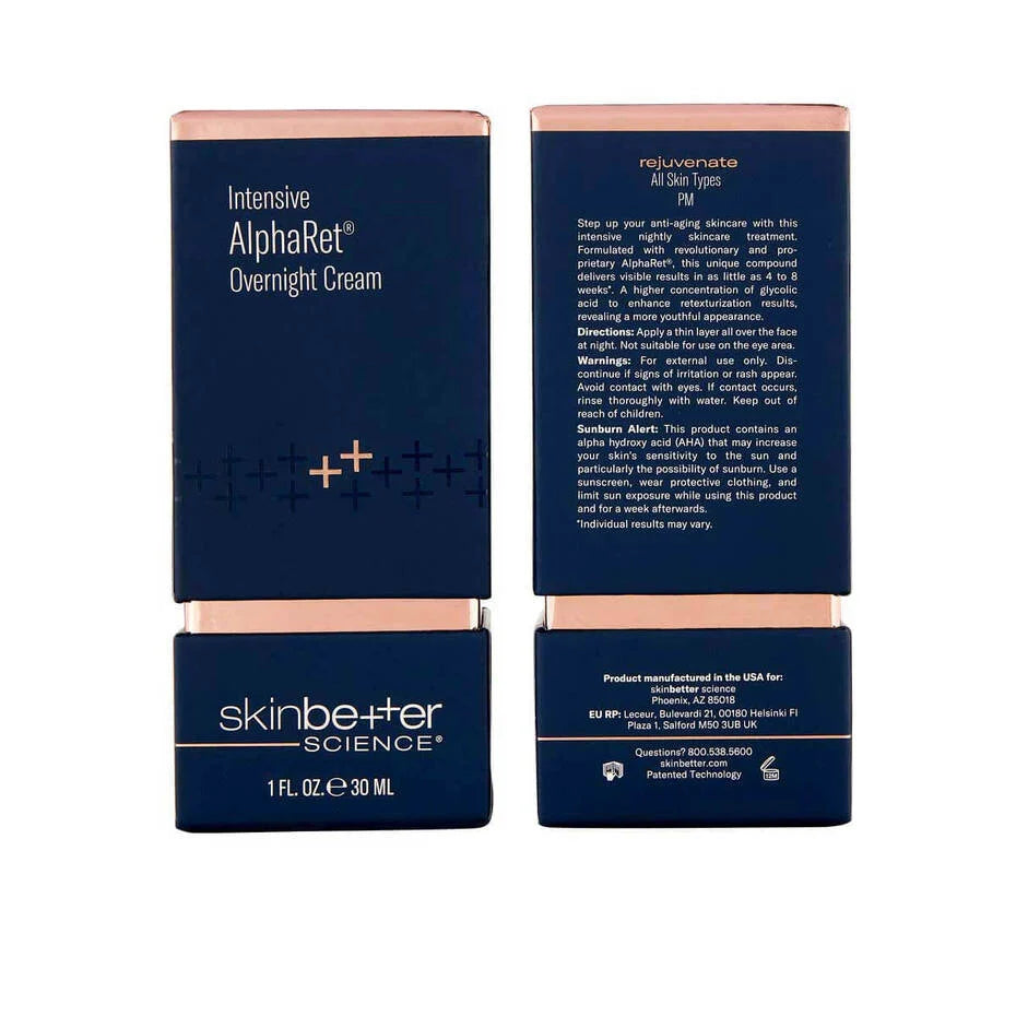 Skinbetter Science Intensive Alpharet Overnight Cream 30ml - www.Hudonline.no 