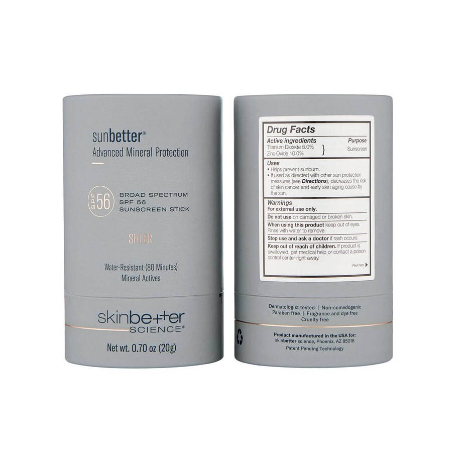 SkinBetter Science Sheer SPF 50 Sunscreen Stick 20g - www.Hudonline.no 