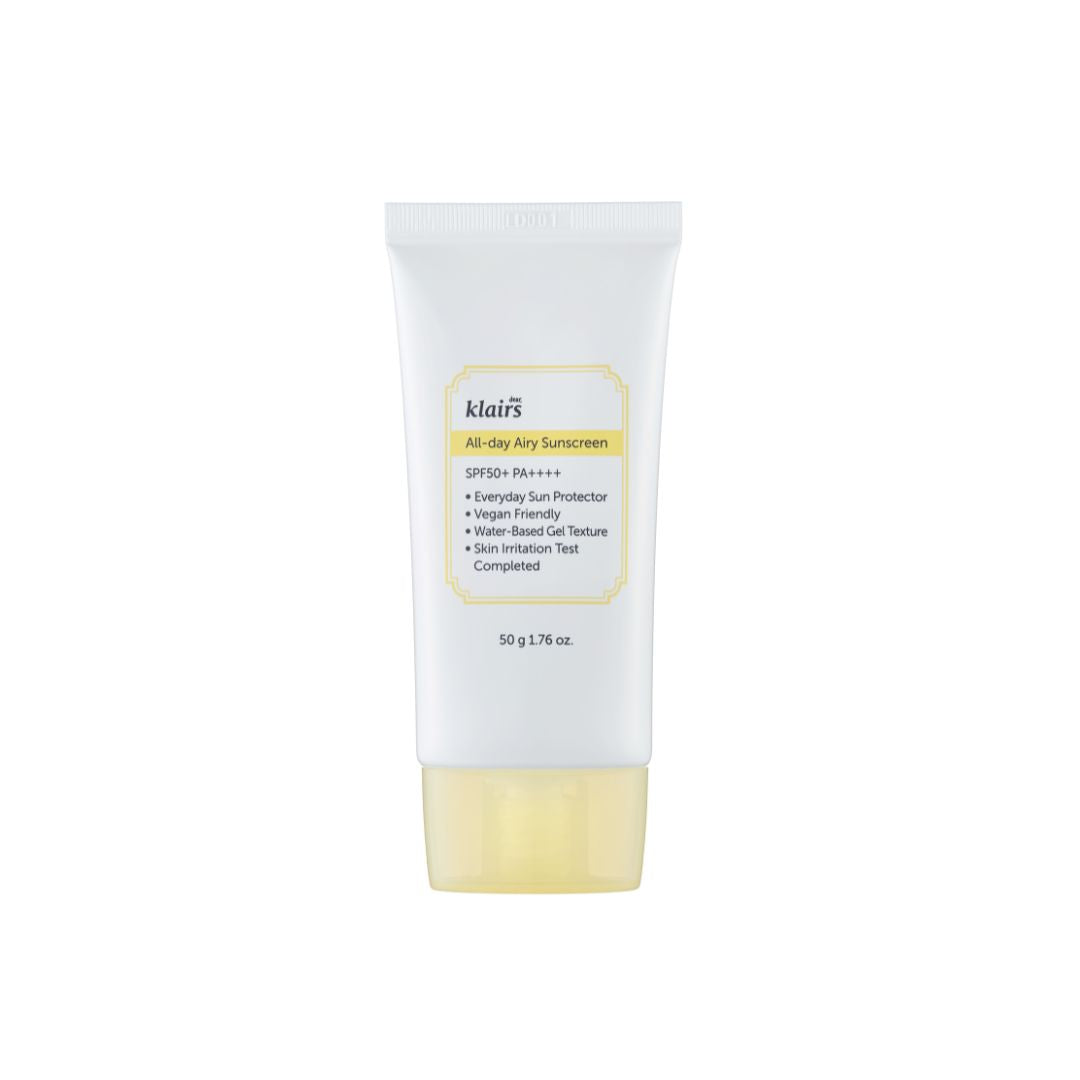 Klairs All-day Airy Sunscreen 50 ml - www.Hudonline.no 