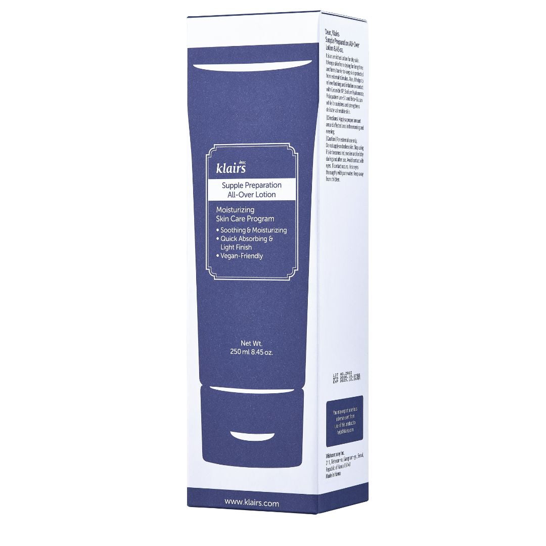 Klairs Supple Preparation All-Over Lotion 250 ml - www.Hudonline.no 