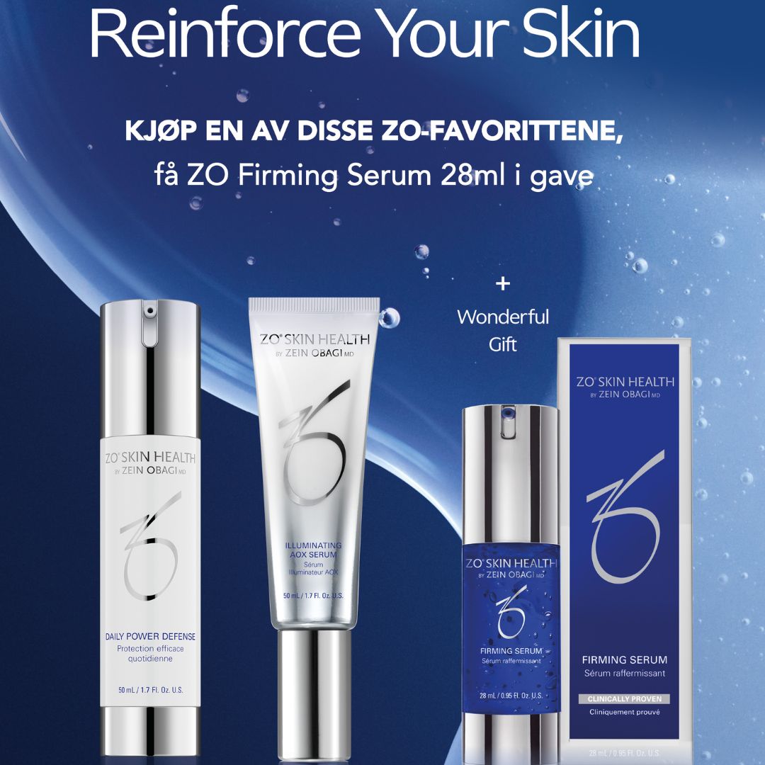 Zo Kampanje Reinforce Your Skin -Få Firming Serum 28ml i Gave - www.Hudonline.no 