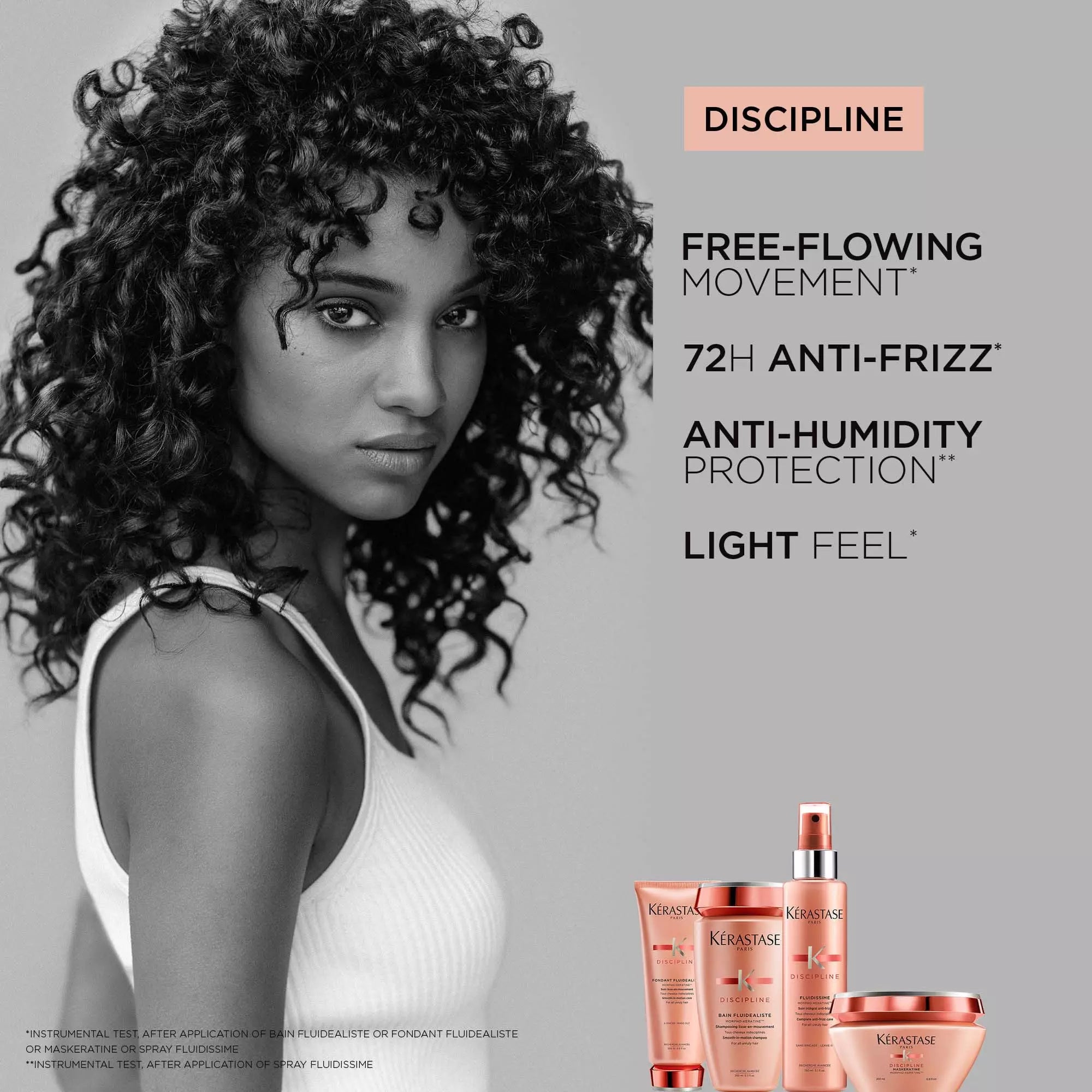 Discipline Bain Fluidealiste shampoo 250ML - www.Hudonline.no 